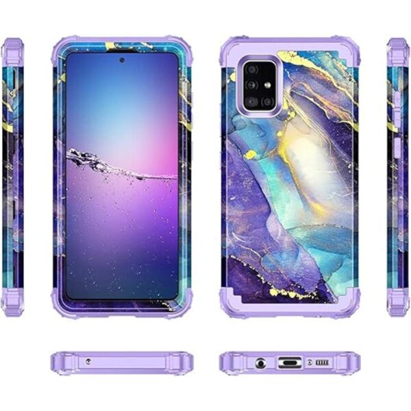 Rancase Funda para Galaxy A51 5G tres capas de protección_2