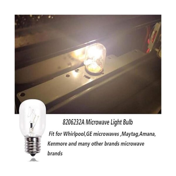 8206232A Bombilla de microondas de 40 W 125 V E17