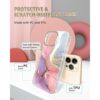JIAXIUFEN Funda compatible con iPhone 14 Pro diseño de_3