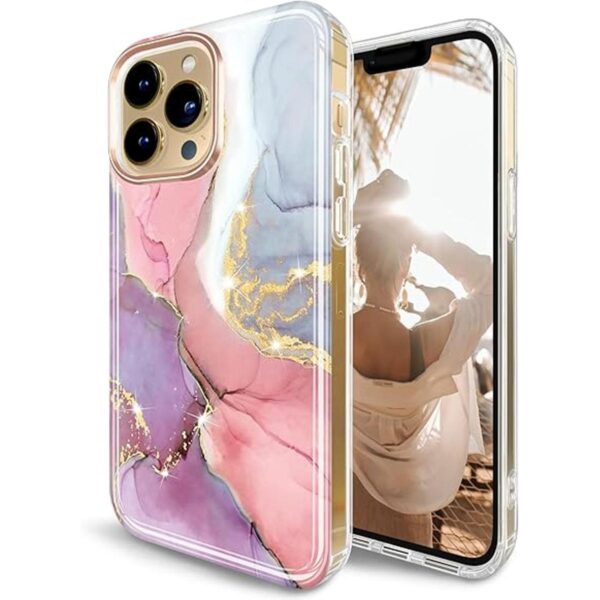 JIAXIUFEN Funda compatible con iPhone 14 Pro diseño de_1