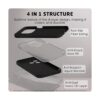 ABITKU Funda compatible con iPhone 14 Pro 2022 con_4