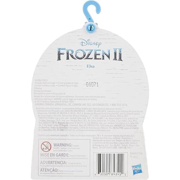 Disney Frozen Elsa Muñeca pequeña con capa extraíble_2