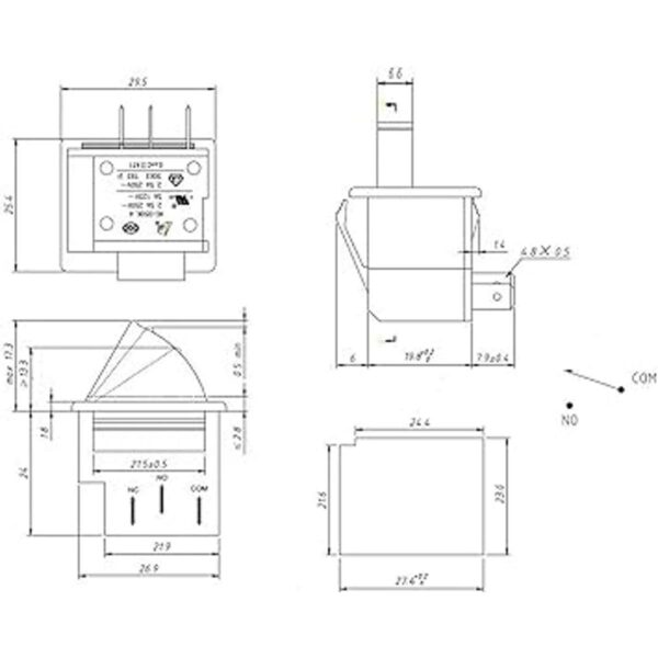 W11396033 Interruptor de luz de puerta de refrigerador de_4