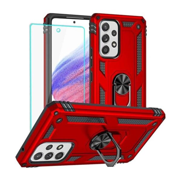Yiakeng Funda para Samsung Galaxy A53 5G con protector de_1