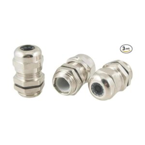 Uxcell Acero Inoxidable PG7 3.0 6.5 mm impermeable cable_1