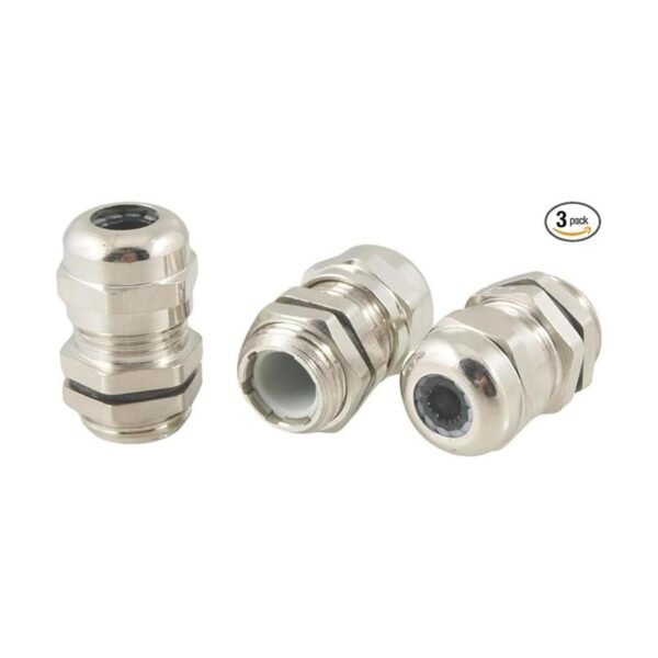 Uxcell Acero Inoxidable PG7 3.0 6.5 mm impermeable cable_1