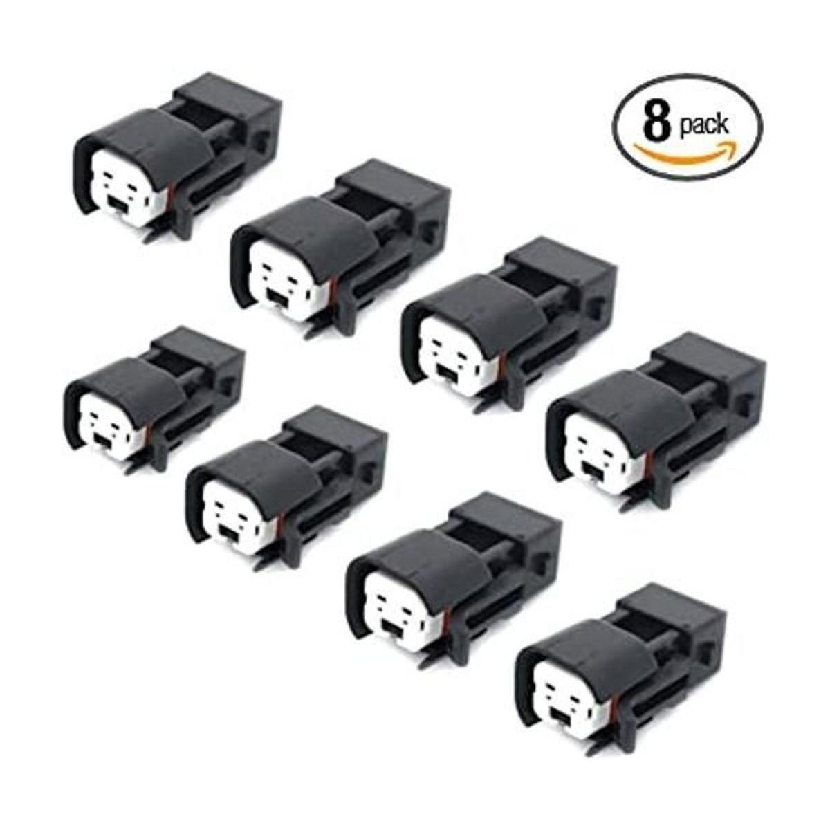 FainWan 8 piezas de adaptador de inyector de combustible