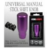 ICBEAMER Pomo de cambio de aluminio morado compatible con_2