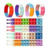 Juego de 32 pulseras para la ansiedad juguetes que_2