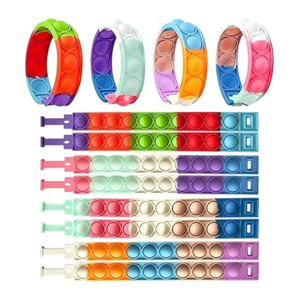 Juego de 32 pulseras para la ansiedad juguetes que_2