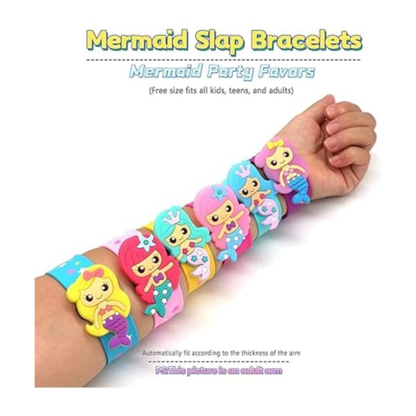 Pulseras de silicona de sirena Bonitos recuerdos de_6