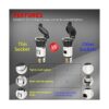 DaierTek Encendedor de cigarrillos CC 12 V Toma de_3