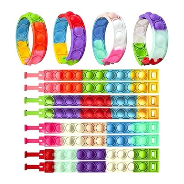 Juego de 32 pulseras para la ansiedad juguetes que_4