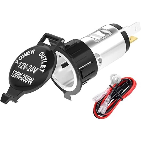 DaierTek Encendedor de cigarrillos CC 12 V Toma de_1