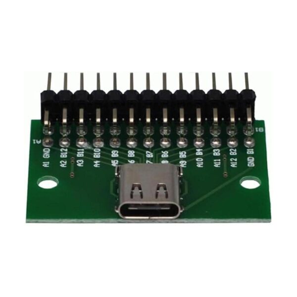 WLGQ USB 3.1 tipo C con enchufe de prueba PCB 2.54_4