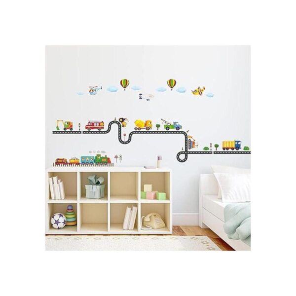 DECOWALL SG2107 Calcomanías de pared de transporte de_3