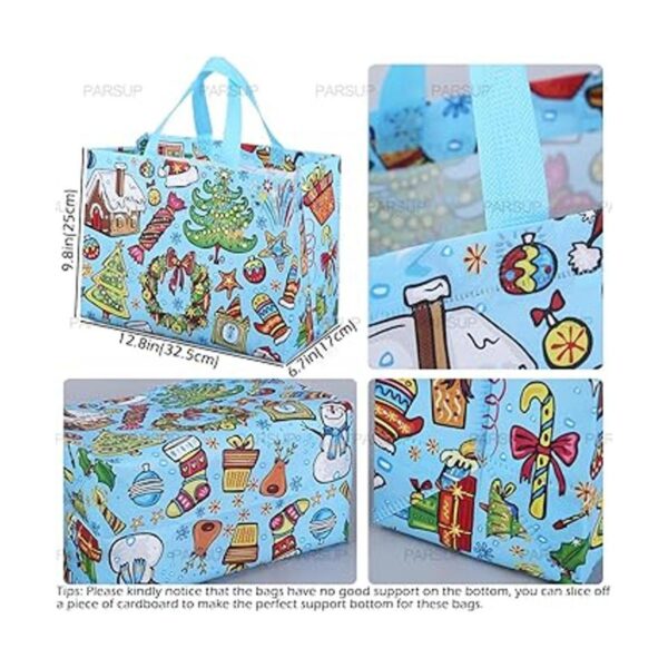 8 bolsas de regalo de Navidad bolsas de Navidad con asas