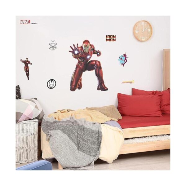 Wall Palz Calcomanía de pared de Iron Man de Marvel_1