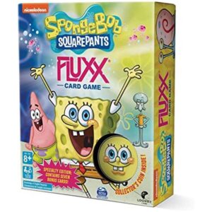 LOONEY LABS Bob Esponja Fluxx Game Juegos de cartas de_1