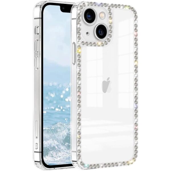 VAOXTY Funda transparente compatible con iPhone 12 con_1