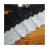 3 yardas de 5 pulgadas de ancho Vintage Floral bordado_2