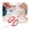 Tijeras de corte de papel con detalles de precisión_5