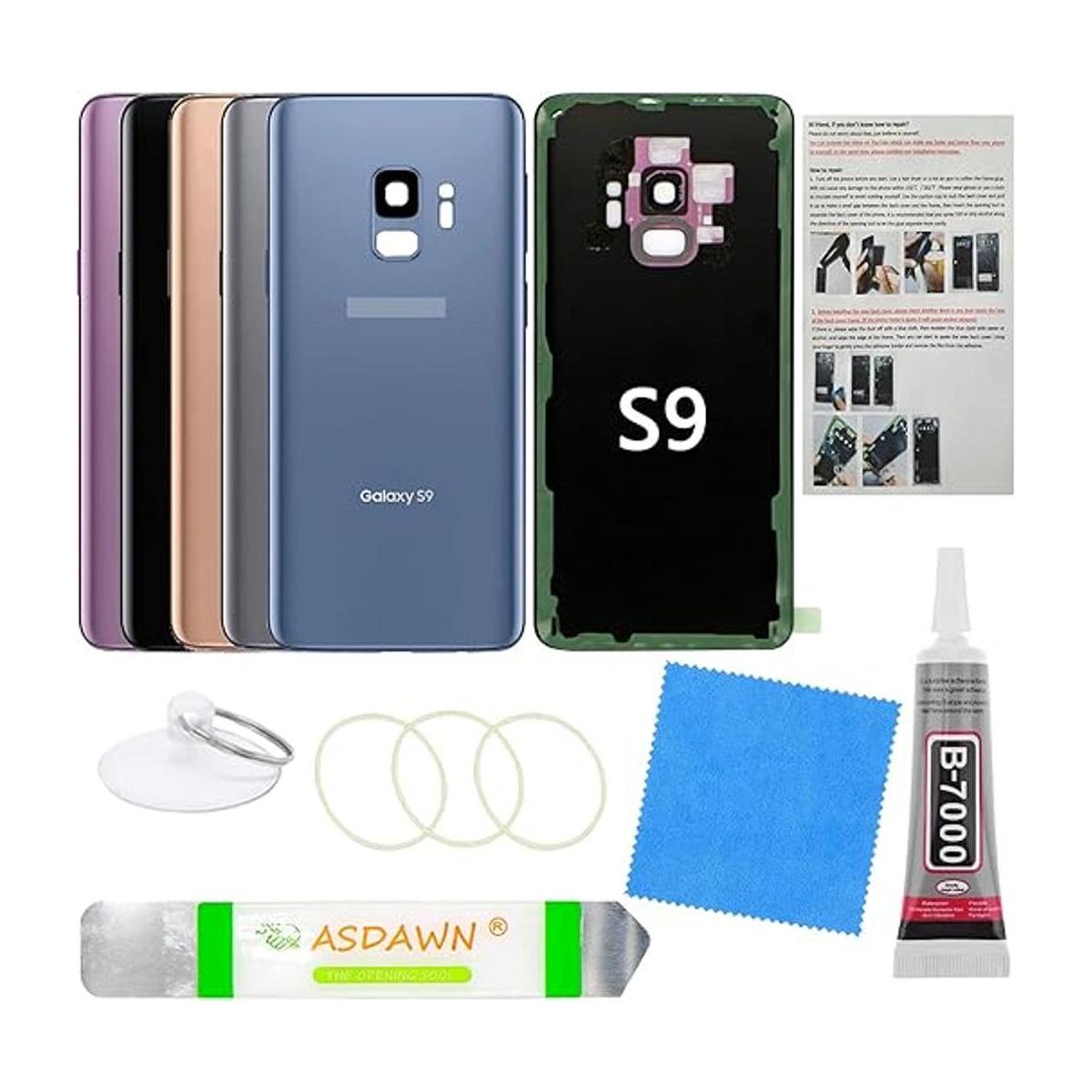 Funda para panel trasero de vidrio para Galaxy S9 con
