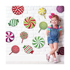 30 piezas de Navidad con recortes de caramelos de menta_1