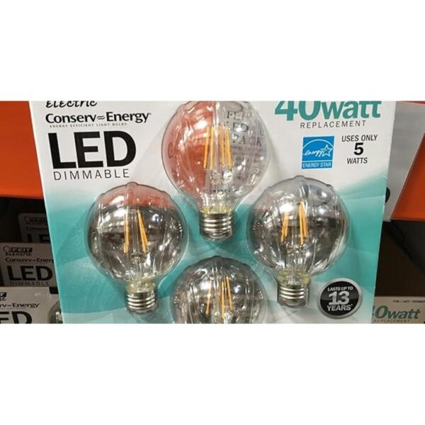 Feit eléctrica LED regulable G25 2700 K comprar 3 get 1_1