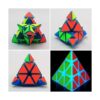 Cubo de pirámide fluorescente azul cubo de velocidad que_4
