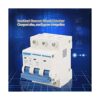 Disyuntor 3 polos RCCB AC 220380V 63A DIN montaje en