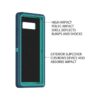 IHONVA Funda para Galaxy Note 8 a prueba de golpes a_3