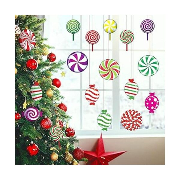 30 piezas de Navidad con recortes de caramelos de menta_6
