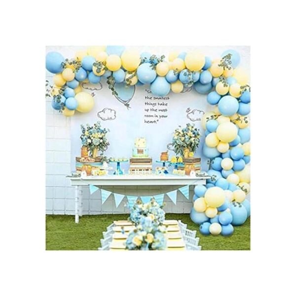 BCARICH Kit de arco de guirnalda de globos pastel con 100