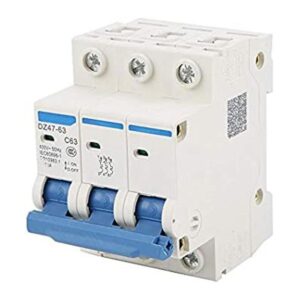 Disyuntor 3 polos RCCB AC 220380V 63A DIN montaje en