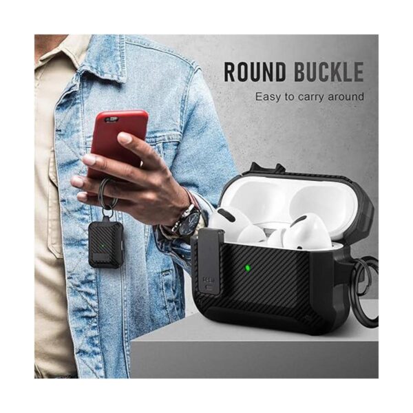 Maxjoy Funda para AirPods Pro de 2 generación clip de_4
