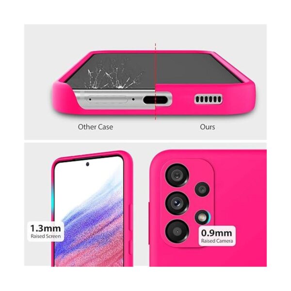 Zuslab Funda de silicona compatible con Samsung Galaxy A53_5