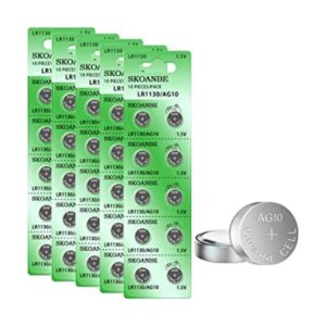 SKOANBE Paquete de 50 baterías de botón LR54 AG10 LR1130_1