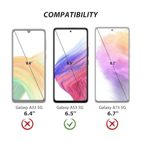 Zuslab Funda de silicona compatible con Samsung Galaxy A53_2