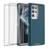 AICase Funda para Galaxy S22 Ultra con protector de_1