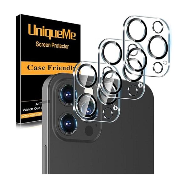UniqueMe Protector de lente de cámara de vidrio templado_1