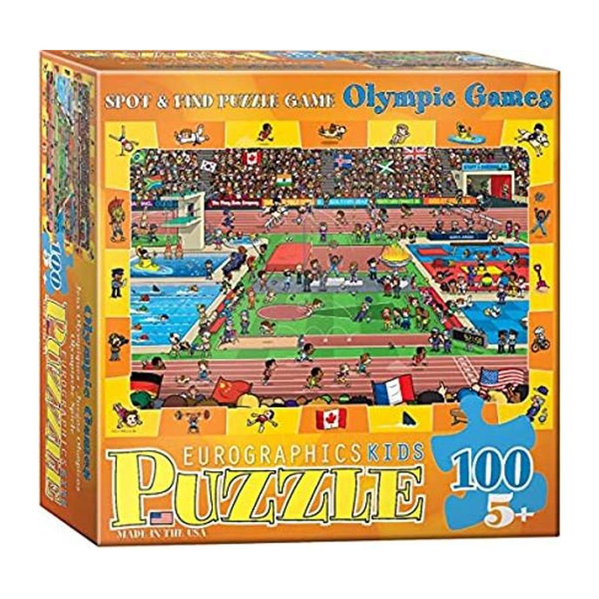 Eurographics Spot encontrar Juegos Olímpicos Puzzle