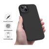 OTOFLY Diseñada para iPhone 14 funda de silicona a prueba_4
