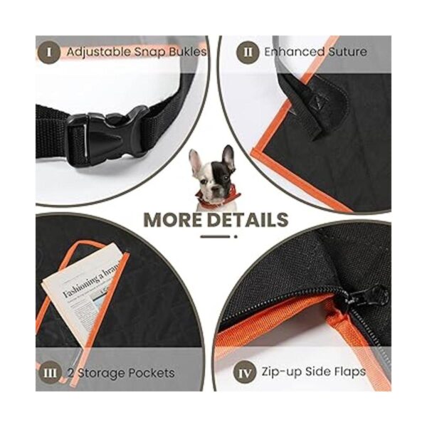 NESTROAD Forro de carga para SUV para perros impermeable_4