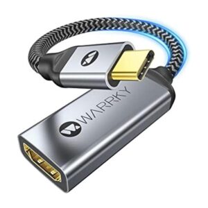 Adaptador USB C a HDMI 4K WARRKY conector chapado en oro_1