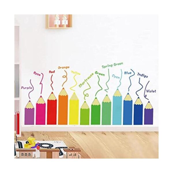 Calcomanías de pared de color para habitación de los