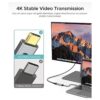 Adaptador USB C a HDMI 4K WARRKY conector chapado en oro_2