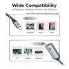 Adaptador USB C a HDMI 4K WARRKY conector chapado en oro_6