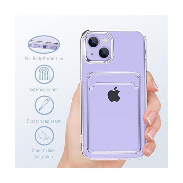 MZELQ Funda de silicona para iPhone 14 funda de_4