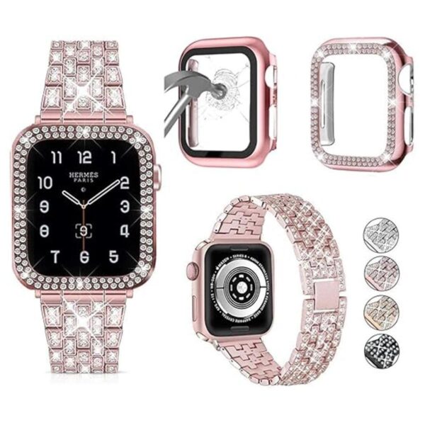 Paquete de 3 correas compatibles con Apple Watch funda_1